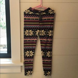 Snowflake leggings